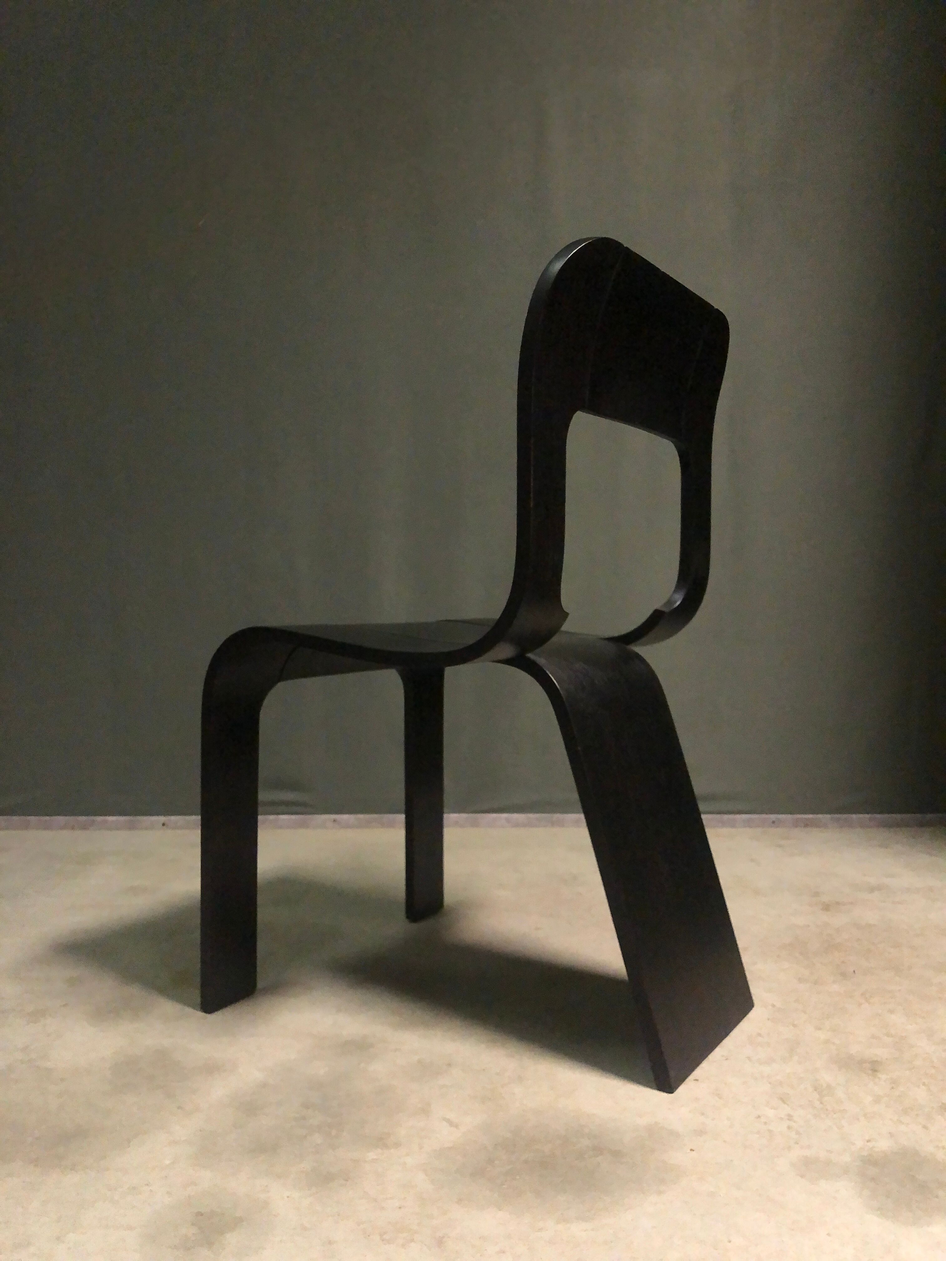 Set de 4 chaises par Gigi Sabadin années 1970