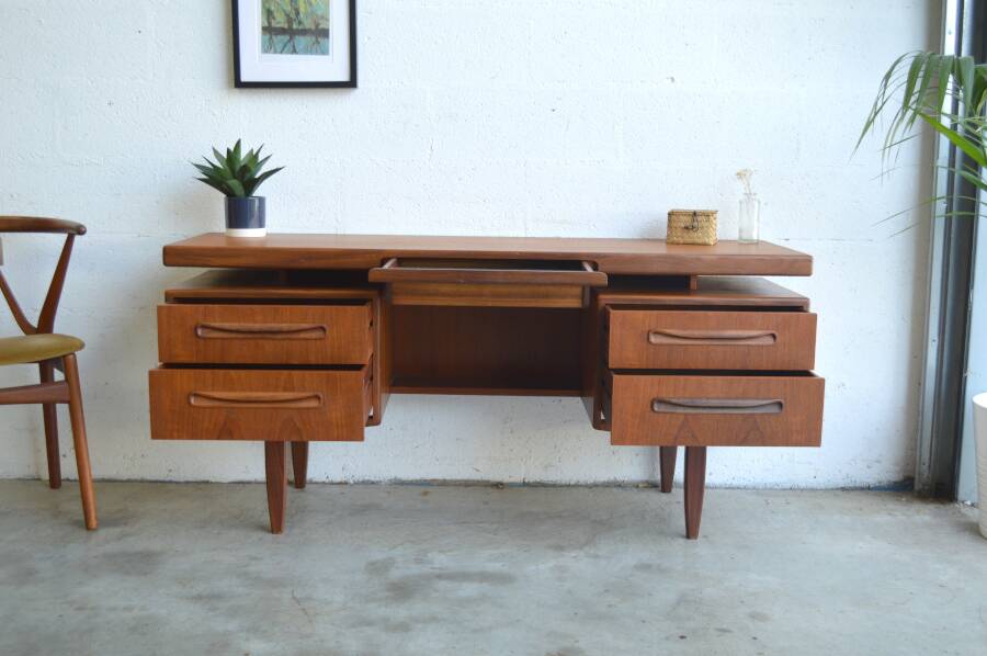 Teak desk by G-Plan 152cm