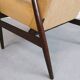 1960 Henryk Lis Mid Century Armchair in Yellow