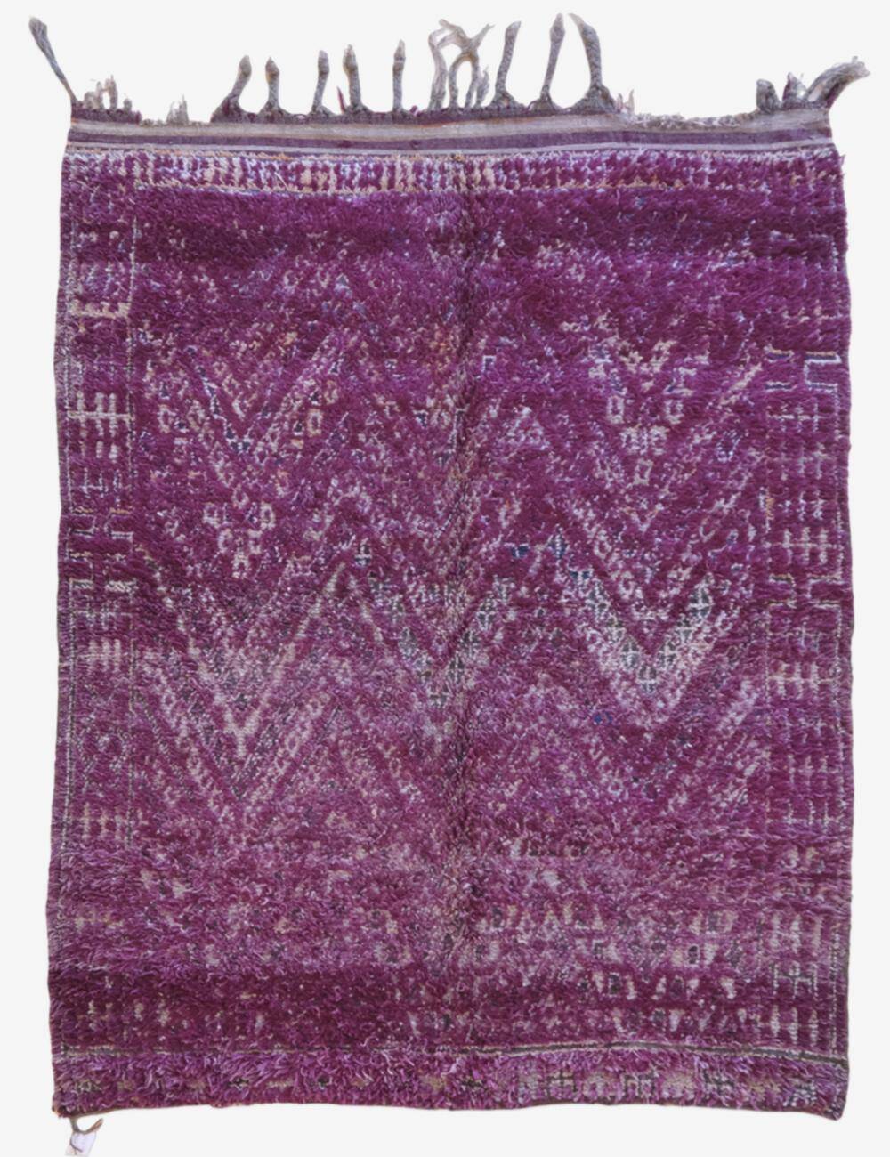 Tapis Marocain Violet - 230 x 174 cm