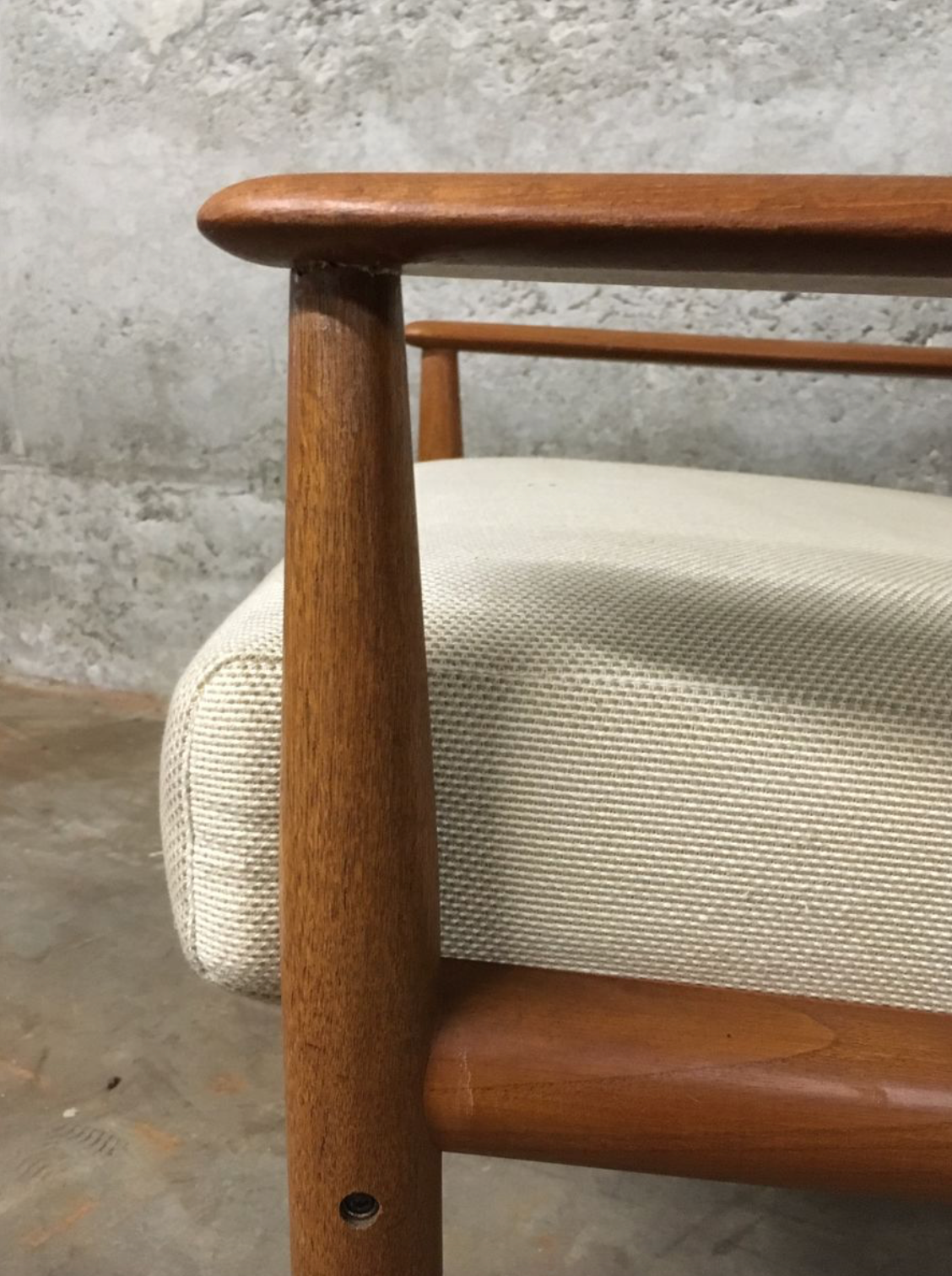 Danish mid-century 118 armchair by Grete Jalk for France & Son, 1950