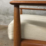 Danish mid-century 118 armchair by Grete Jalk for France & Son, 1950