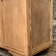 Parisian art deco wardrobe solid raw wood wardrobe