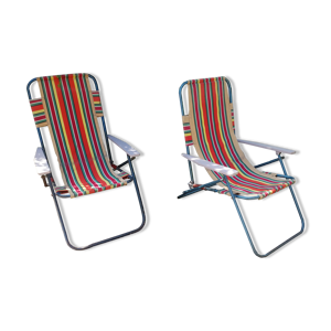 Paire de fauteuils des
