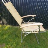 Folding garden armchair