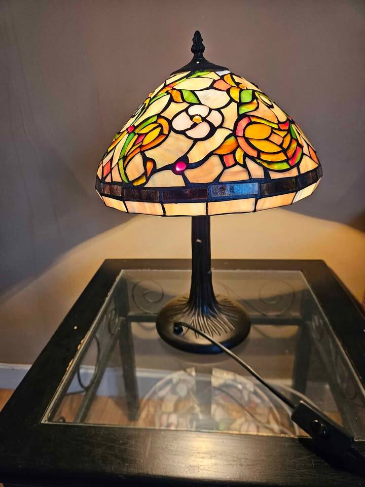 Lampe de table de style Art Nouveau/Tiffany