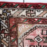 Tapis Vintage Hamadan Fait Main en Laine – Années 1970 – 73 x 113 cm – Rug