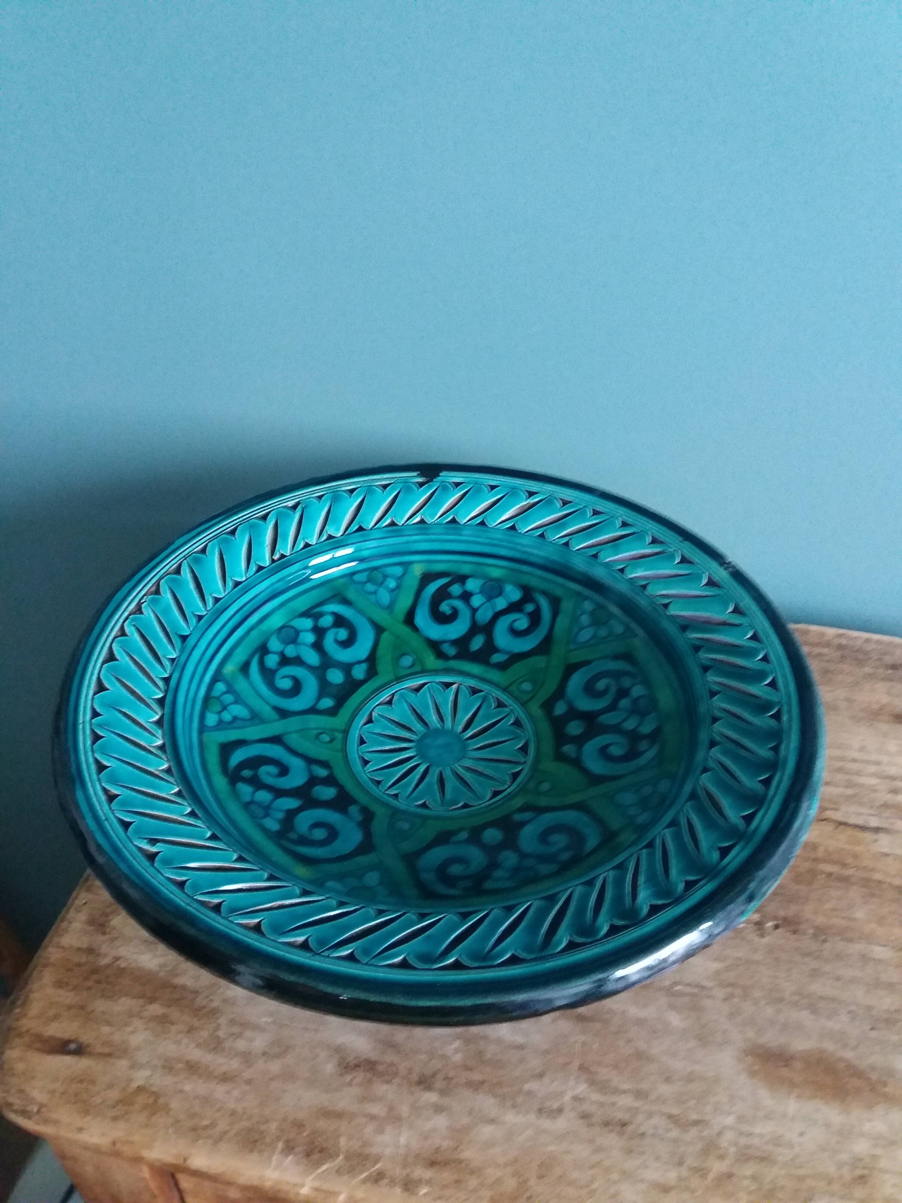 Moroccan wall decoration plate