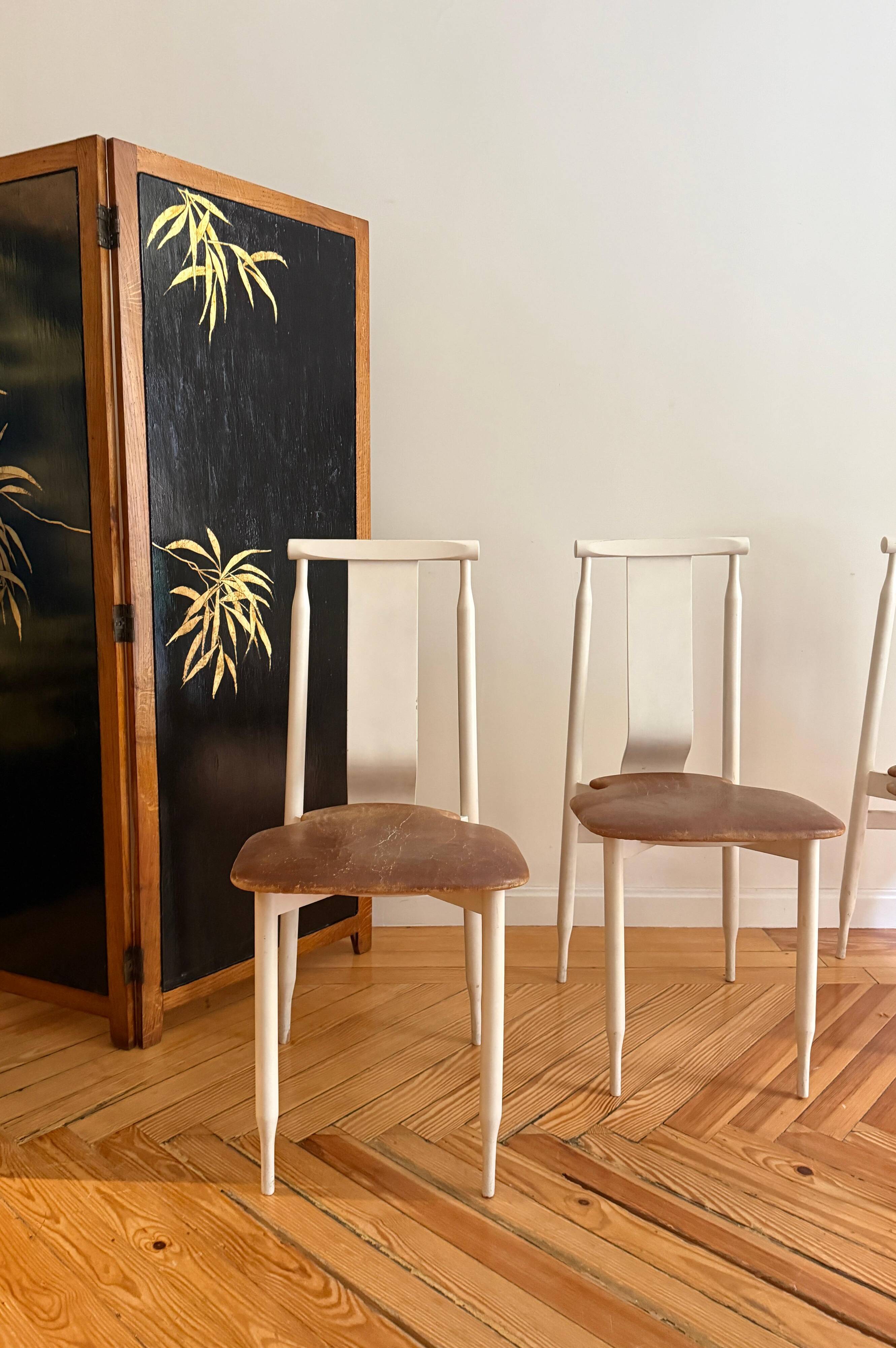 Lierna'' chairs by Achille and Pier Giacomo Castiglioni