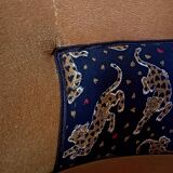 Mustard velvet 2-seater toad sofa