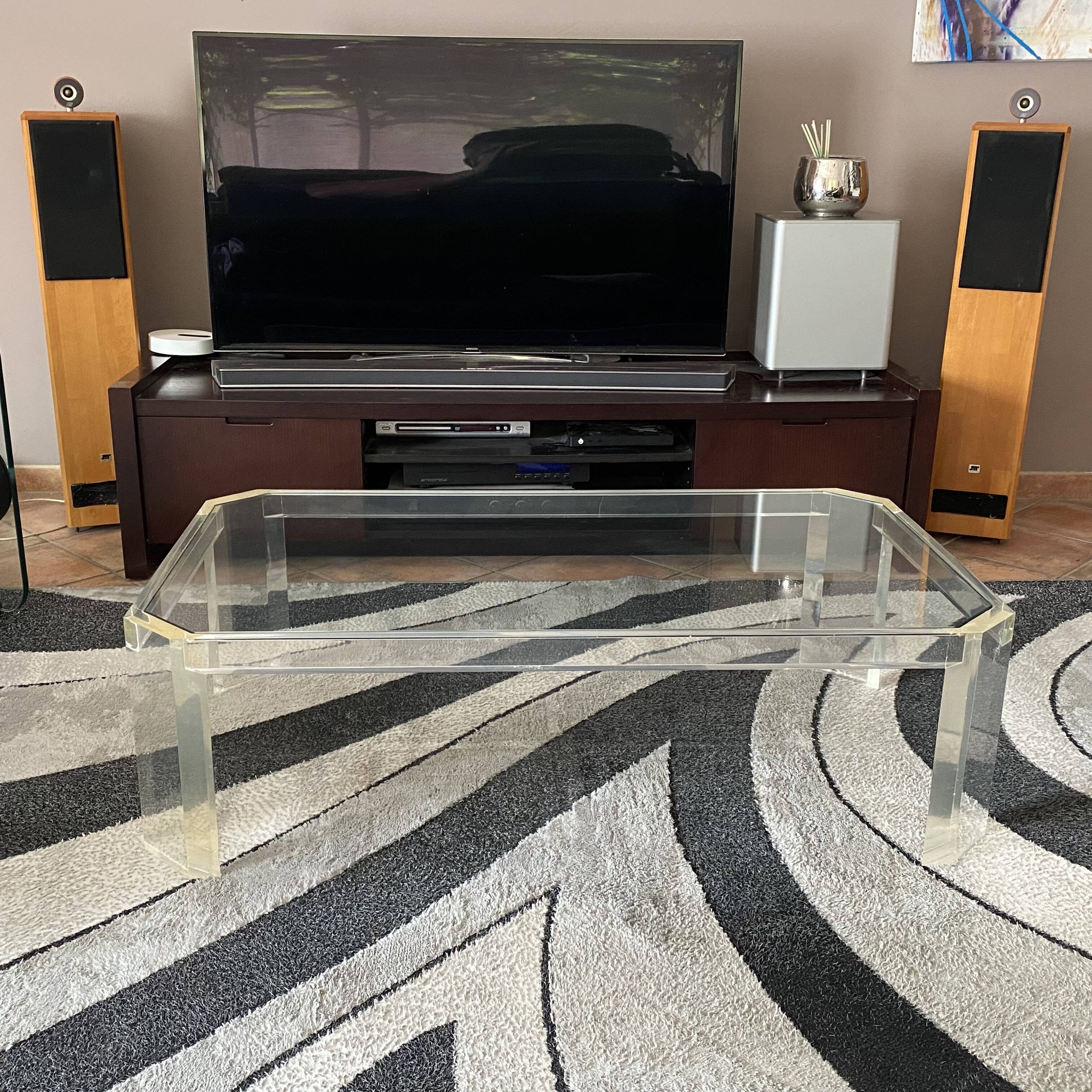 Athena coffee table by david lange. 1970. 120x70.