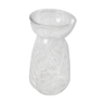 Vase jacinthe ou hydroculture en verre moulé