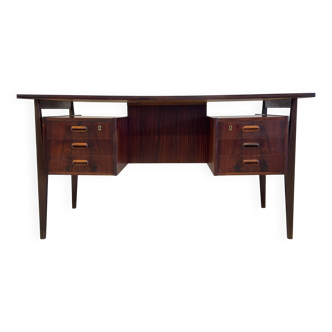Bureau Danois En Palissandre Par Gunnar Nielsen Pour Tibergaard