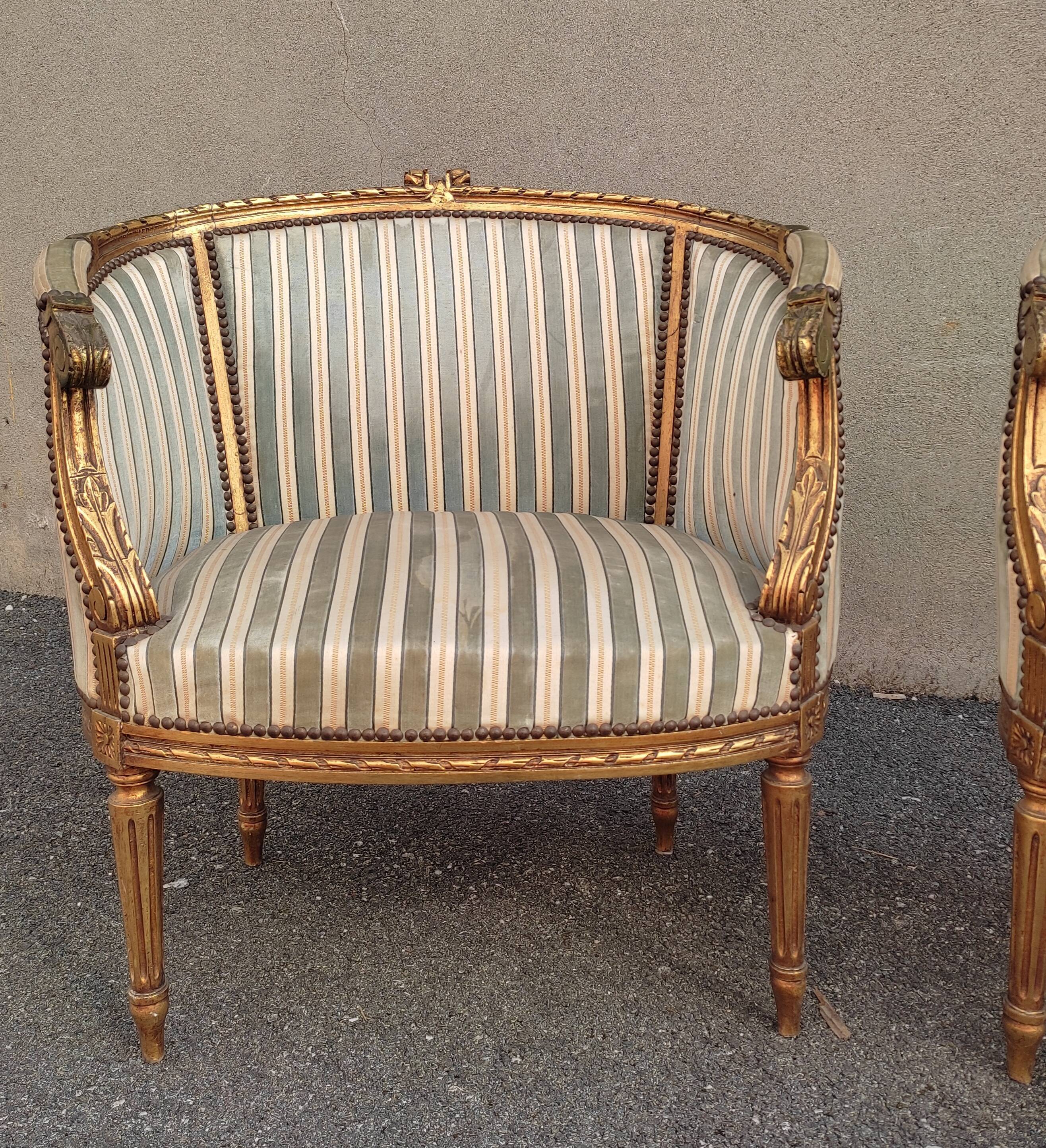 Bergères Louis XVI