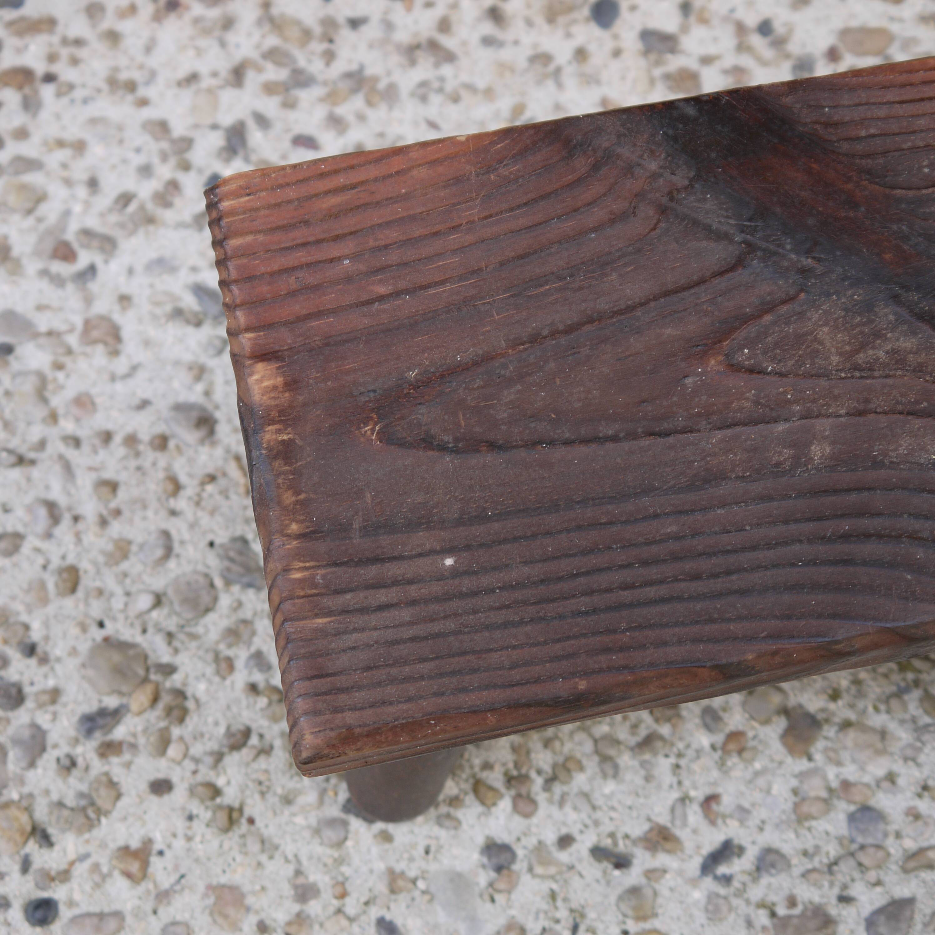 Wooden stool