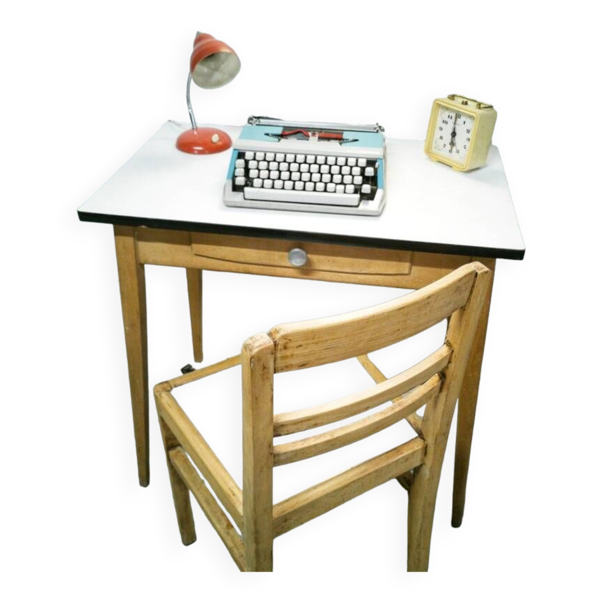 Vintage wood and Formica table