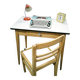 Vintage wood and Formica table