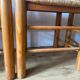 Pine and straw chairs