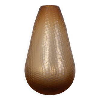 LARGE VINTAGE MURANO GLASS VASE FROM THE 1950S DESIGNED SCARPA FOR VENINI