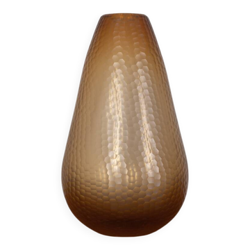 Grand vase vintage en verre de Murano des années 1950, conçu par Scarpa pour Venini