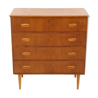 Teak chest of drawers, Sweden, 1950