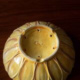 Old drainer in sunflower slip signed GV