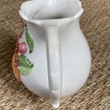 Gerber fruit slip pitcher, vintage ceramics