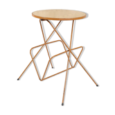 Vintage magazine rack side table