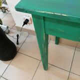 Green table