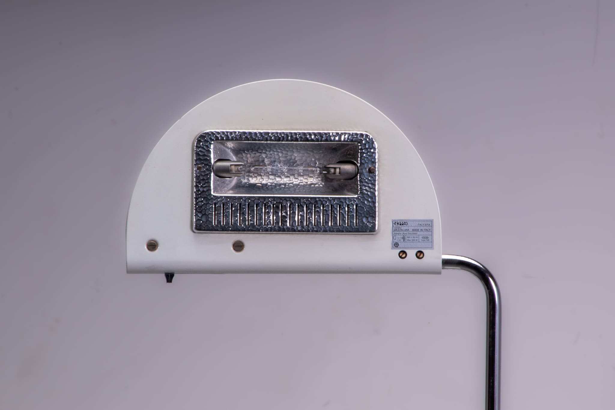 Mezzaluna floor lamp by Bruno Gecchelin for Skipper