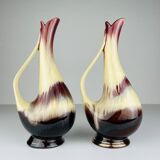 Mid-century ceramic vases by Bay Keramik, West Germany, 1960s, set of 2.
