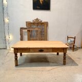 Vintage wood coffee table