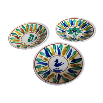 Set de 3 assiettes