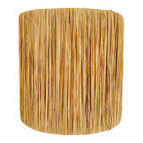 Raffia wall lamp