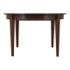 Round rosewood table, Danish design, 1970s, production: Denmark