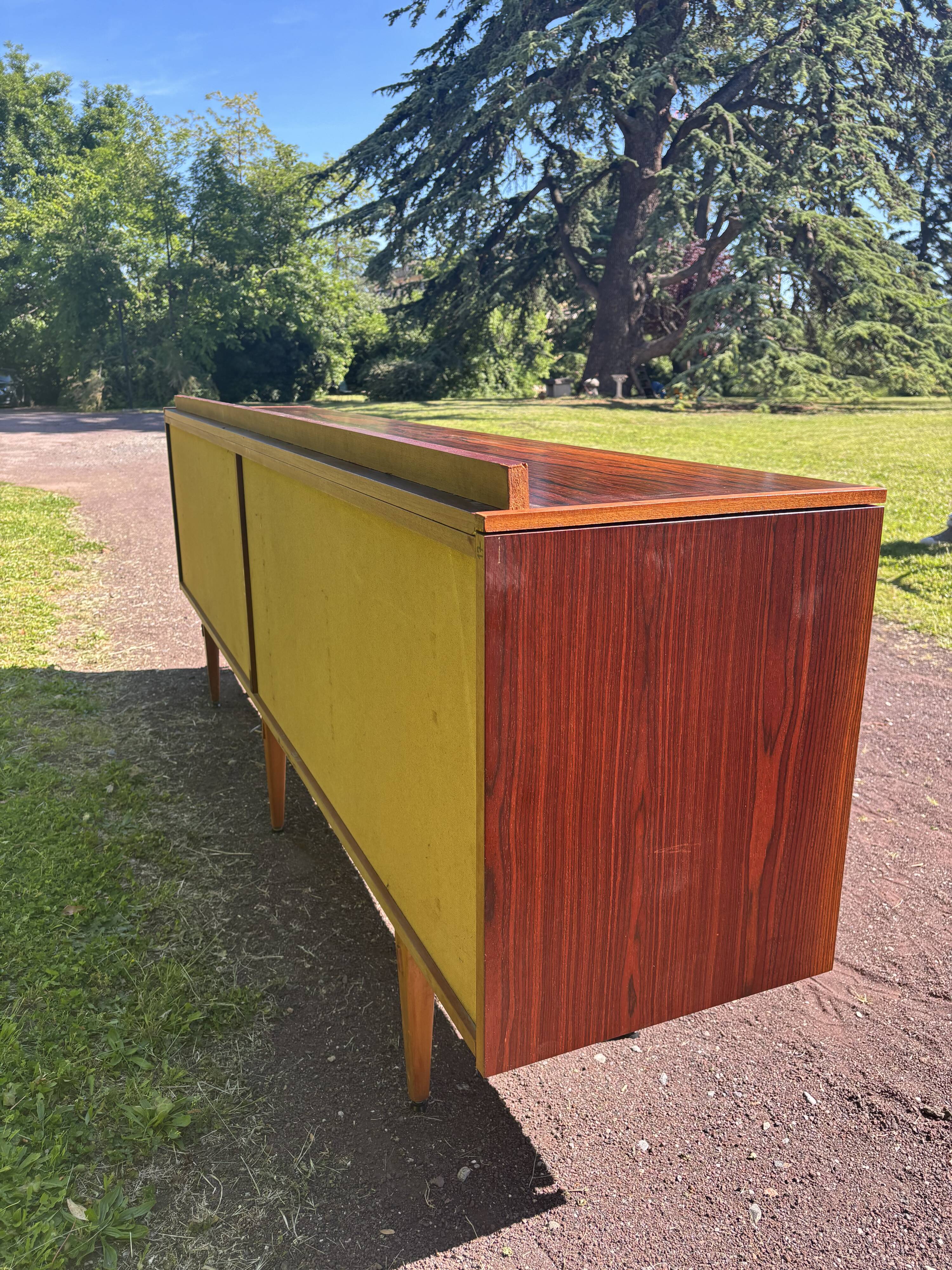 Enfilade scandinave en palissandre 1960