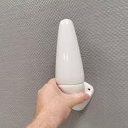 A set of vintage ceramic bathroom lamps by Sigvard Bernadotte, IFÖ Sweden