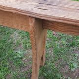 Banc en bois banc de ferme "avoine"