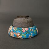 Pyrogen in Longwy XXth enamels with scraper