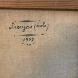 Residence in Lioujas signed Durand