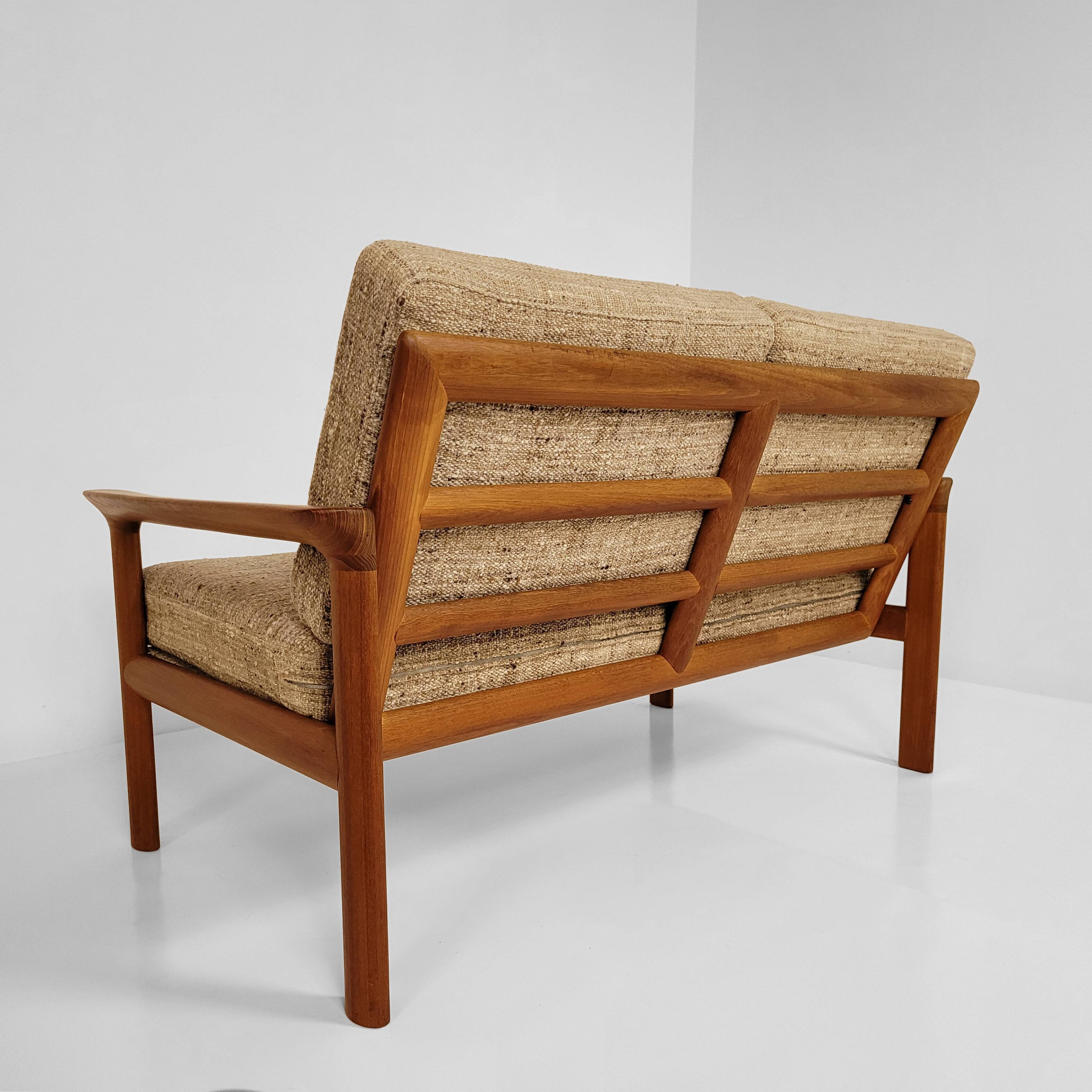 Sven Ellekaer Borneo sofa , Denmark 1960s