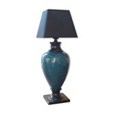 Ceramic baluster lamp 1970