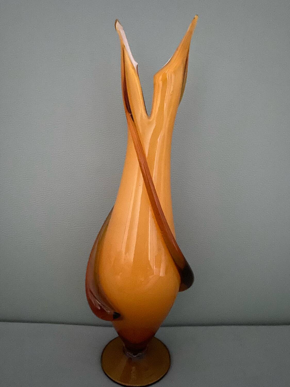 Murano vase Fratelli betti 1950/60 Empoli