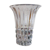 Slender glass vase