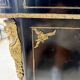 Meuble d’appui Napoléon III en marqueterie Boulle, bronze et marbre