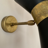 Pair of wall in the style of Italian creations of the 1950s