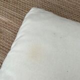 Vintage canvas cushion