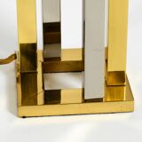 Paire de lampes de table en laiton XXL très rares des années 1970 de Vereinigte Werkstätten