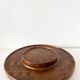 Large rotating teak platter Denmark Digsmed 1970