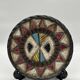 Vintage plate in bouffioulx stoneware signed losson